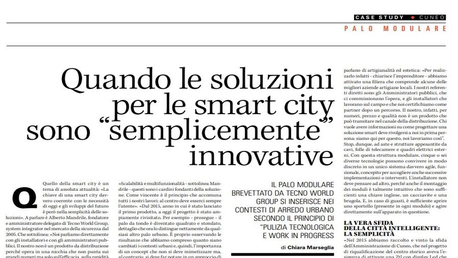 Smart City: innovazione e semplicità.