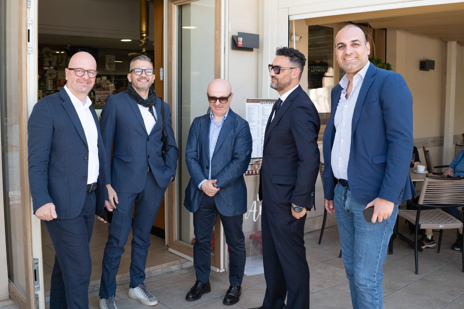 Guests of the Paestum Smart event during the networking moment