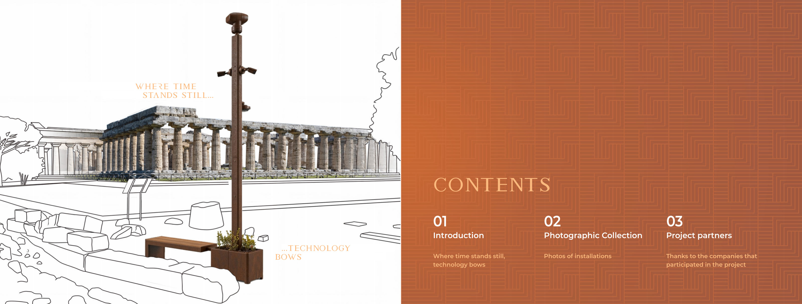 Page 2 of the Paestum Smart photobook