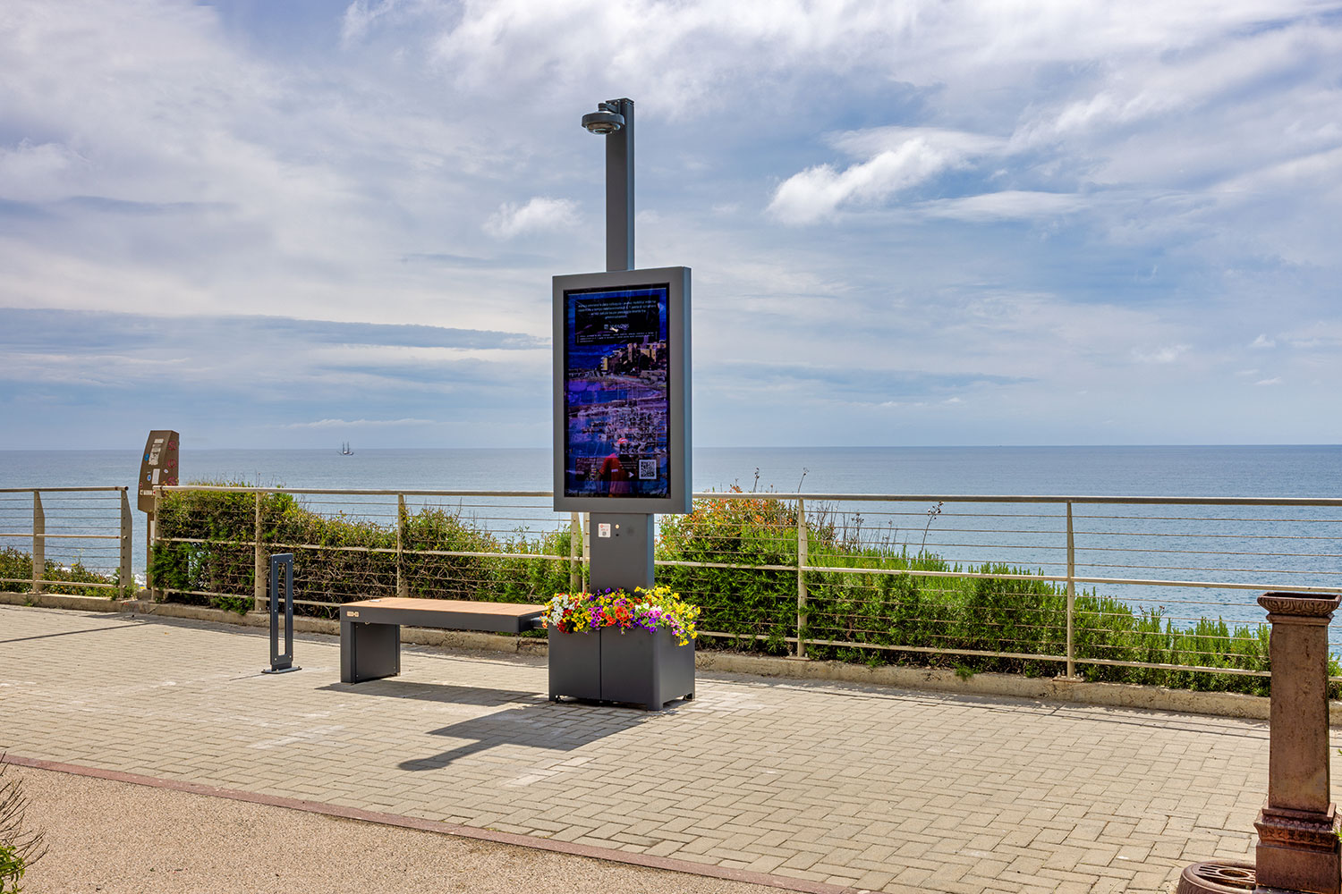 L’innovazione digitale arriva sulla pista ciclabile del Parco Costiero della Riviera dei Fiori